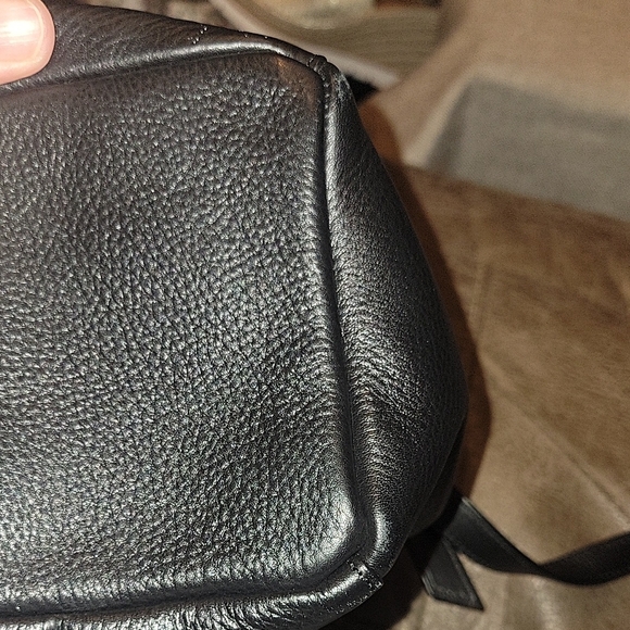 Cole Haan Black Leather Tote Bag - Picture 12 of 13